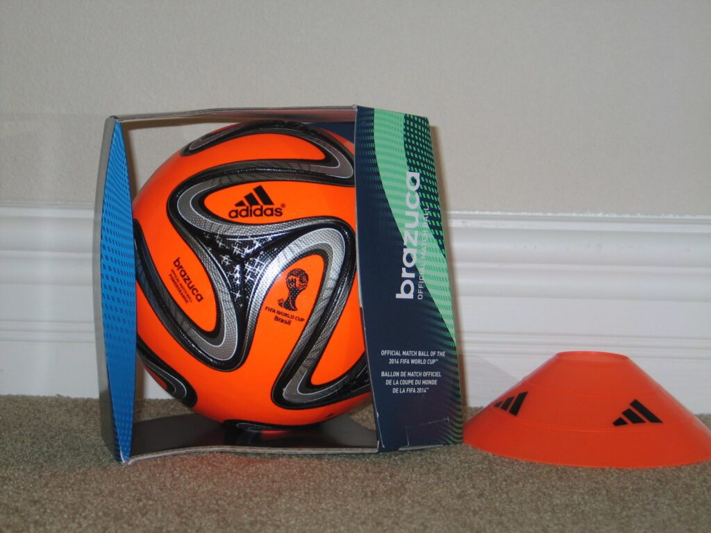 2014 Brazuca World Cup PowerOrange Ball Official Match Ball - 2014 World Cup Brazuca Soccer Ball