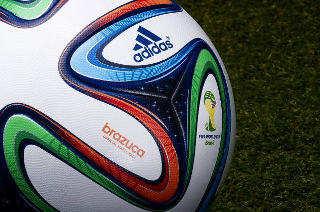 Adidas Brazuca 5 Official Match Ball - 2014 World Cup Brazuca Soccer Ball