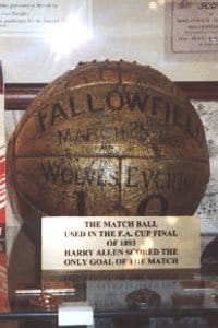 ball FA CUP 1893 History of the Soccer Ball