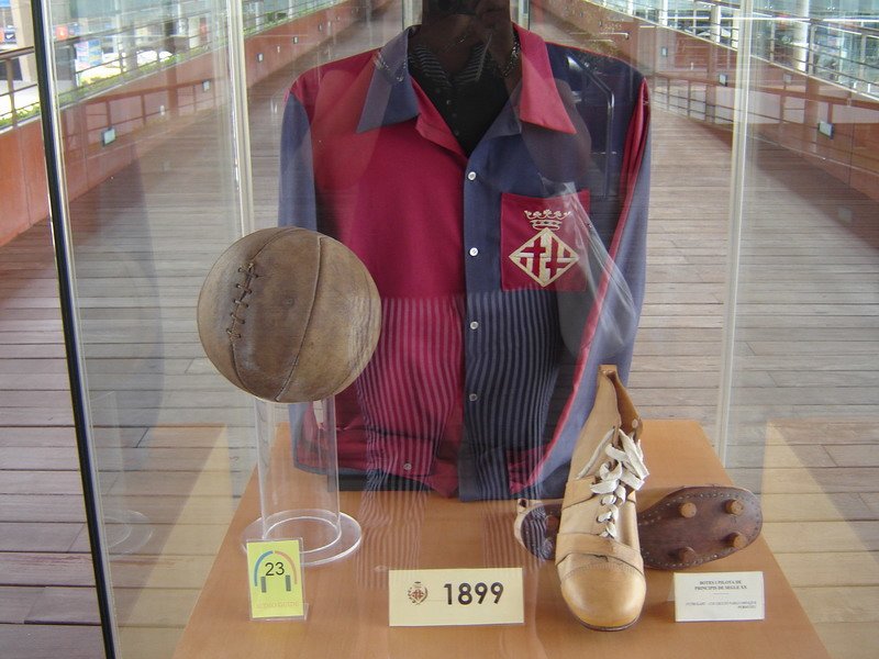 Barcelona 1899 ball History of the Soccer Ball