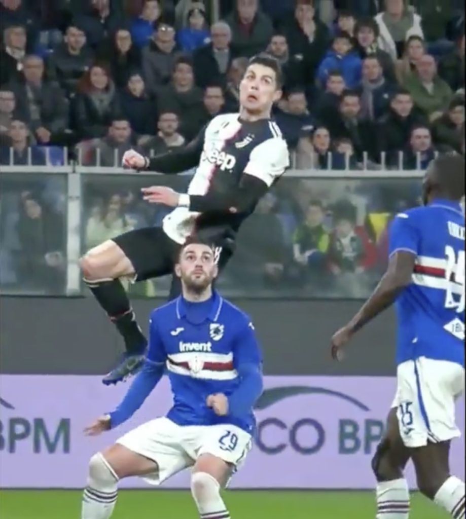 Cristiano Ronaldo vs Sampdoria