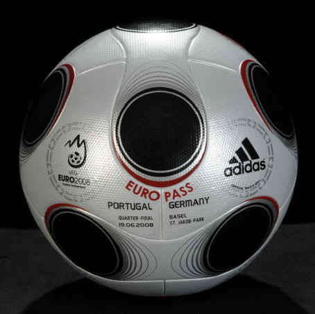 EURO_POR-GER-0005a Adidas Euro Pass Official Match Ball of UEFA EURO 2008