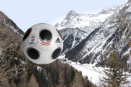 europass_mountain Adidas Euro Pass Official Match Ball of UEFA EURO 2008