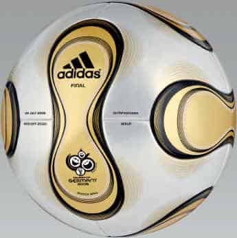 golden_ball Official World Cup Final Match Ball Teamgeist Soccer Ball