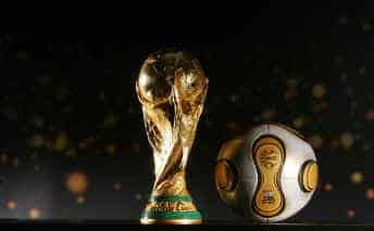 Golden_ball_trophy Official World Cup Final Match Ball Teamgeist Soccer Ball