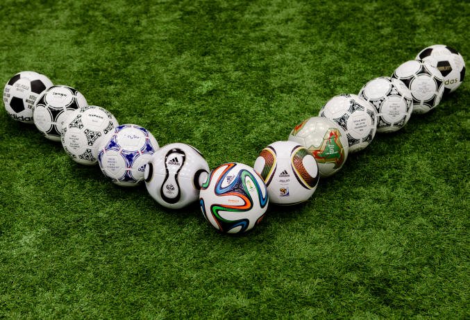 HISTORY WORLD CUP BALLS 1 The History of the Official World Cup Match Balls