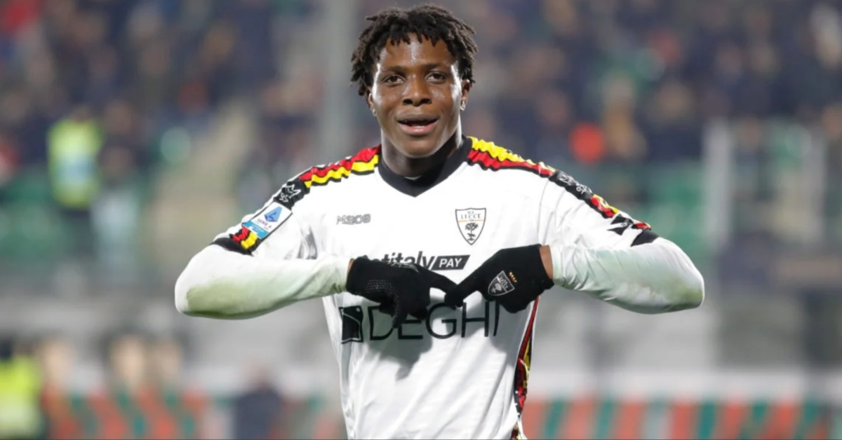 Man United poised to sign Lecce wing back Patrick Dorgu in £29million move to Premier League