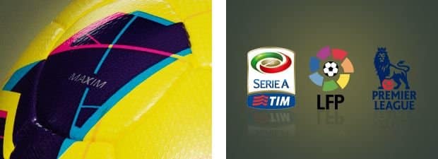 serie a lfp premier league logo Nike Maxim - EPL, SerieA, LFP Official Match Ball