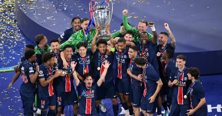 PSG Champions League Winners 2025