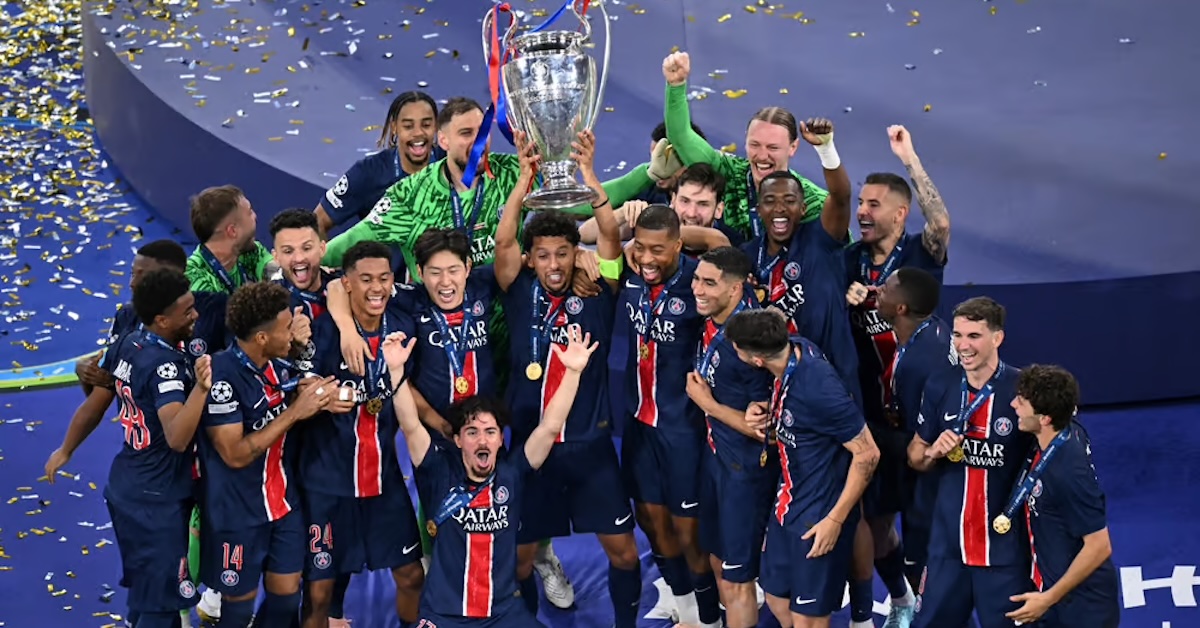 PSG Champions League Winners 2025