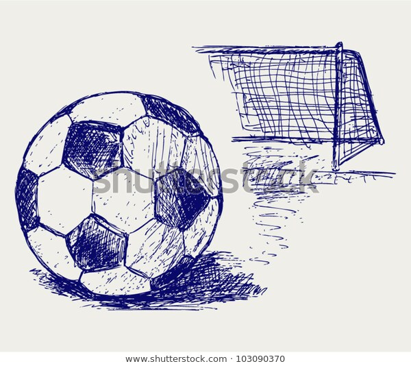 Soccer Ball Drawing