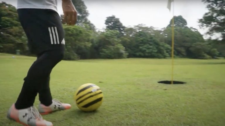Soccer golf