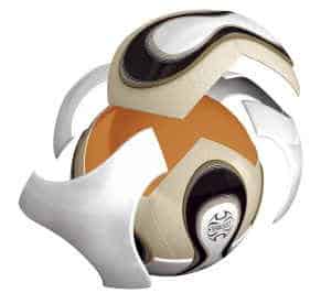 Teamgeist_World_Cup_Ball_Panels Official World Cup Final Match Ball Teamgeist Soccer Ball